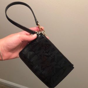 Black Michael Kors Wristlet
